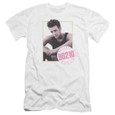 Beverly Hills 90210 Dylan Men's Ultra-Soft 30/1 Cotton Slim Short-Sleeve T-Shirt